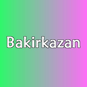 Bakirkazan