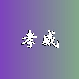 孝威品牌logo