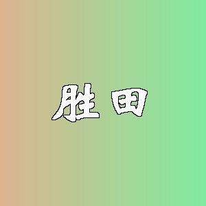 胜田品牌logo