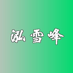 泓雪峰品牌logo
