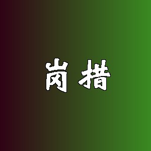 岗措品牌logo