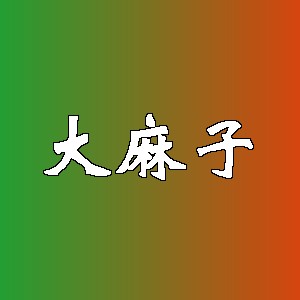 大麻子品牌logo