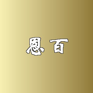 恩百品牌logo