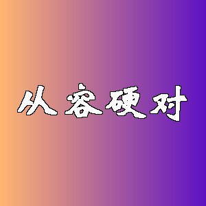 从容硬对品牌logo