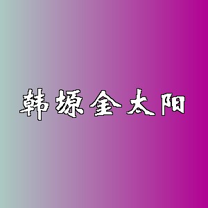 韩塬金太阳品牌logo