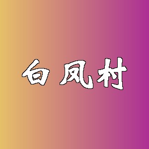 白凤村品牌logo