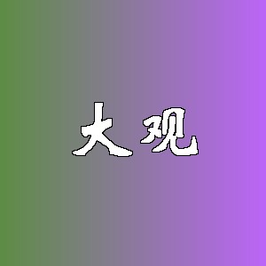 大观品牌logo