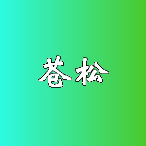 苍松品牌logo