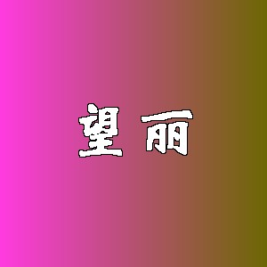 望丽品牌logo