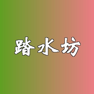 踏水坊品牌logo