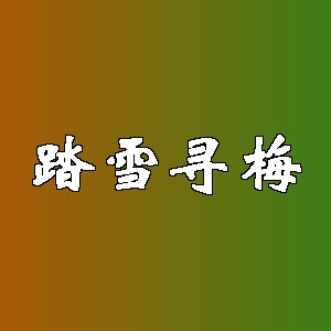 踏雪寻梅品牌logo