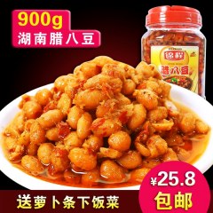 湖南特产腊八豆香辣900g